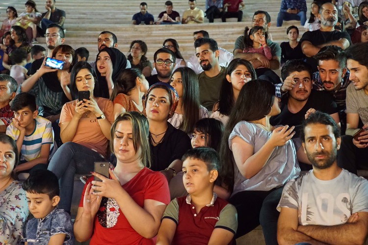 به‌ وێنه‌.. يادى رۆژى جيهانى ميوزيك له‌ سلێمانى كرايه‌وه‌